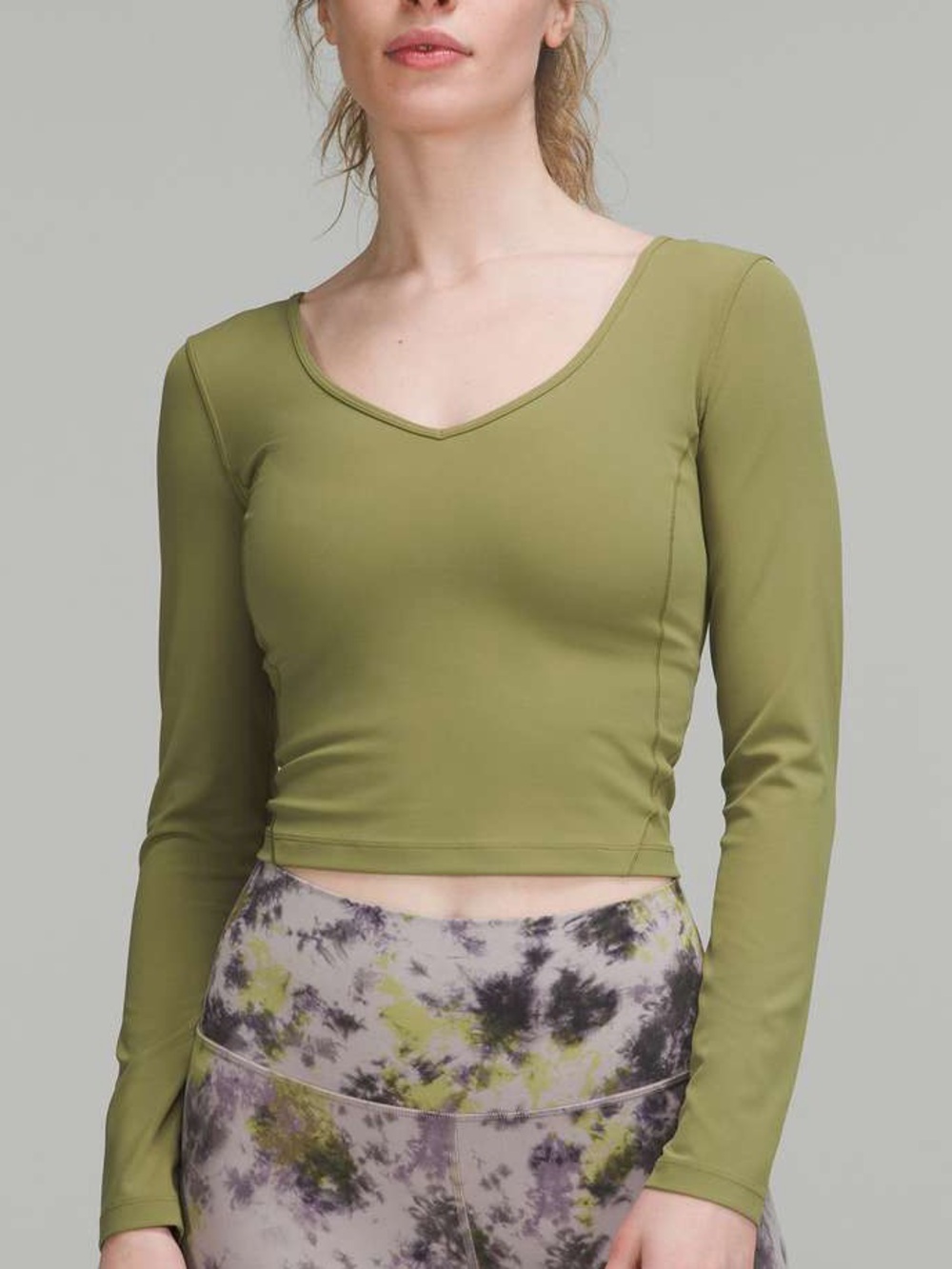 Lululemon Align Long Sleeve Shirt - Sz 6 - Bronze Green